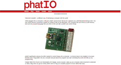 Desktop Screenshot of phatio.com