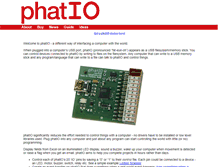 Tablet Screenshot of phatio.com